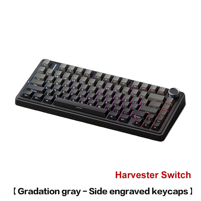 AULA F75 – Teclado Mecânico Sem Fio 75% | Gasket | Hot-Swap | RGB