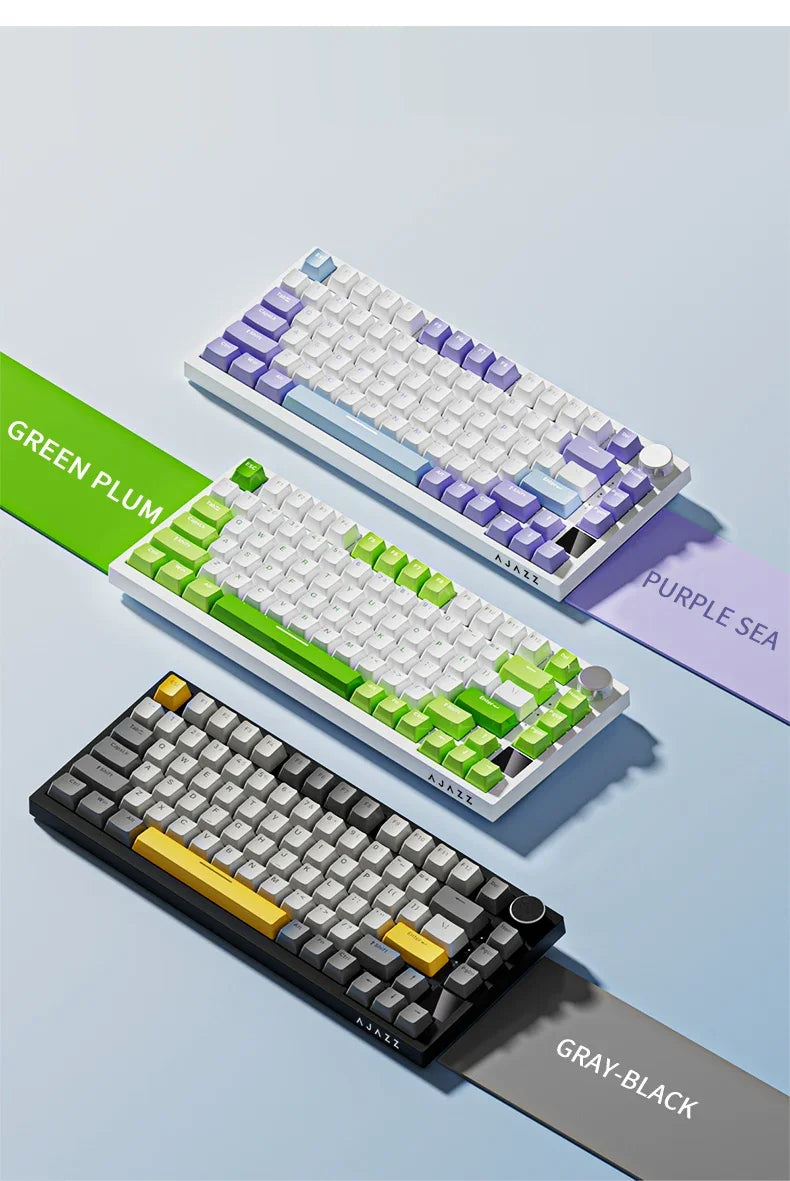 AJAZZ AK820 – Teclado Mecânico Gaming | Gasket | RGB | PBT