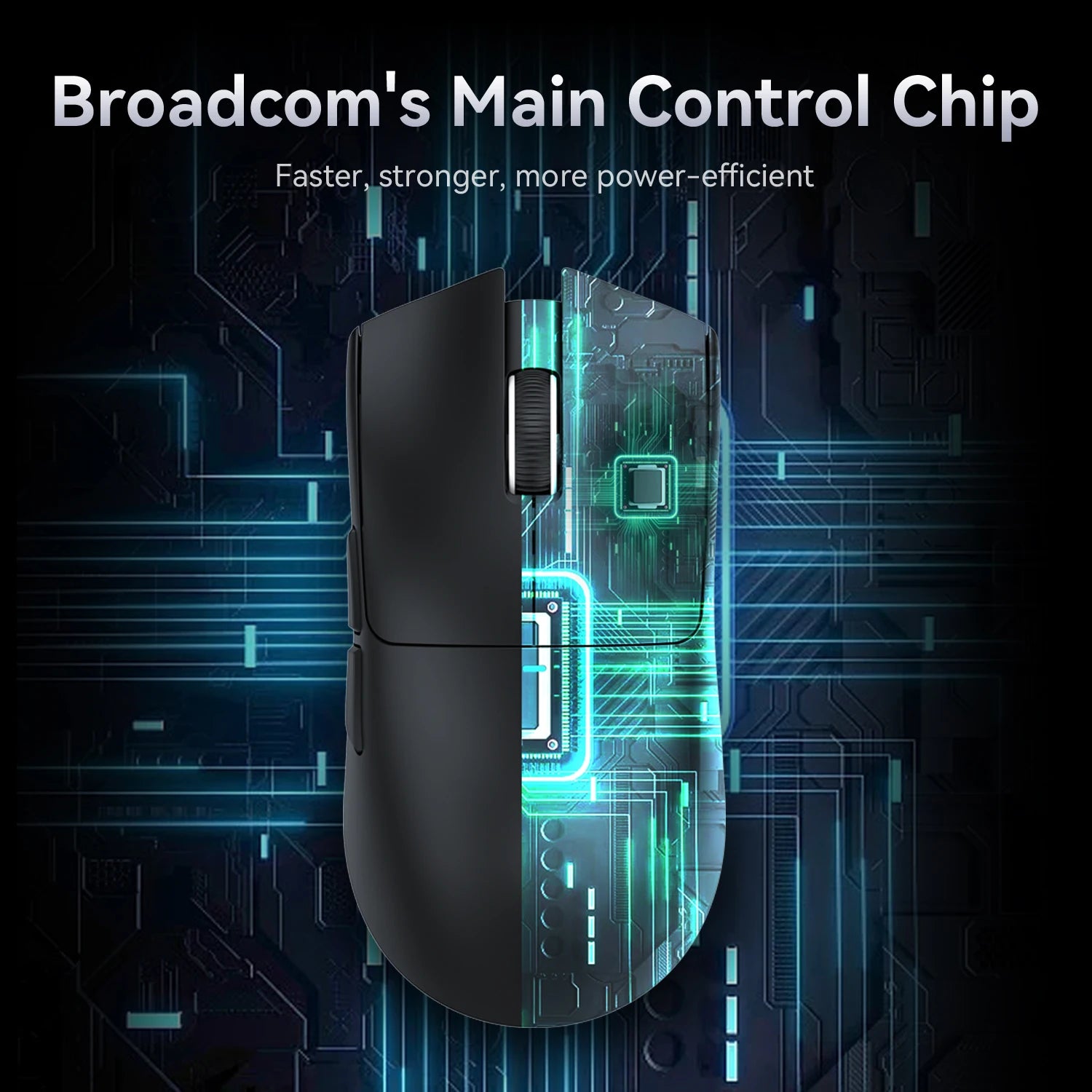 Attack Shark X11 Wireless Mouse, Bluetooth/2.4G/wired Tri-Mode Mouse, PAW3311 RGB Magnetic Charging Dock Gaming Mouse