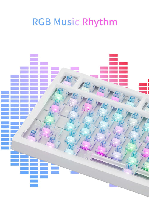 AJAZZ AK820 – Teclado Mecânico Gaming | Gasket | RGB | PBT