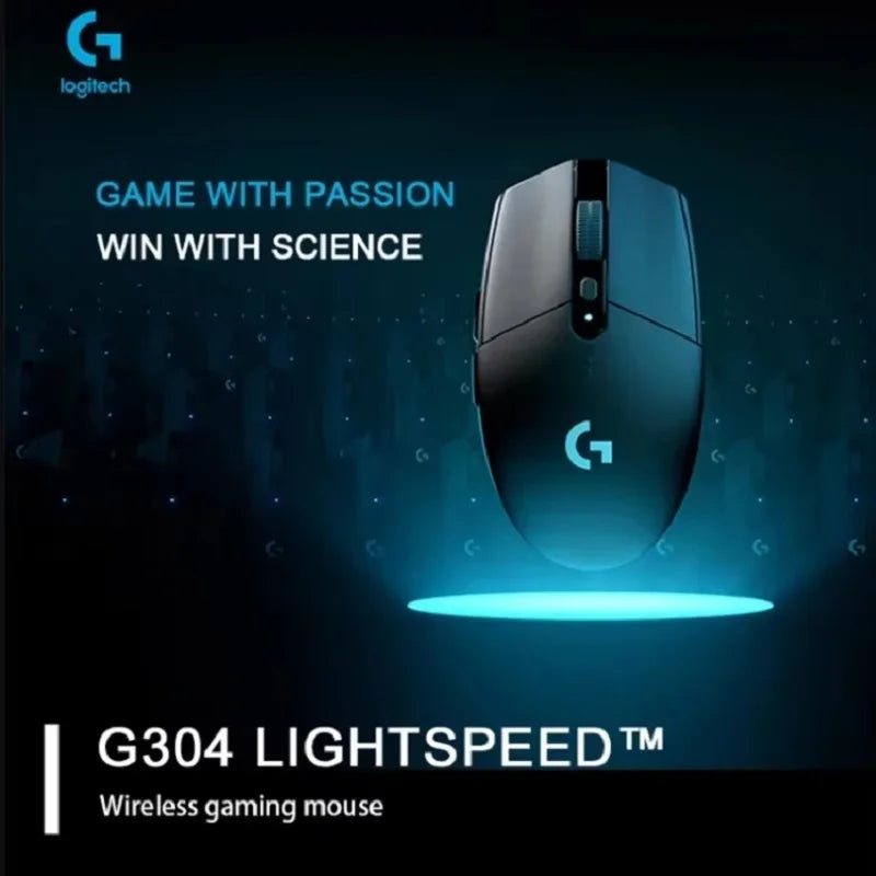 Logitech（G）G304  Computer Gaming 2.4G Wireless Mouse Ergonomic Mouse HERO Engine  for LOL PUBG Fortnite Overwatch