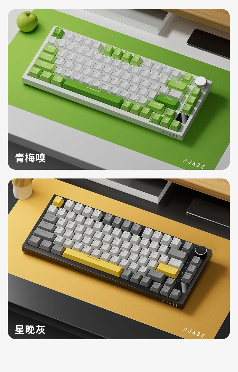 AJAZZ AK820 – Teclado Mecânico Gaming | Gasket | RGB | PBT