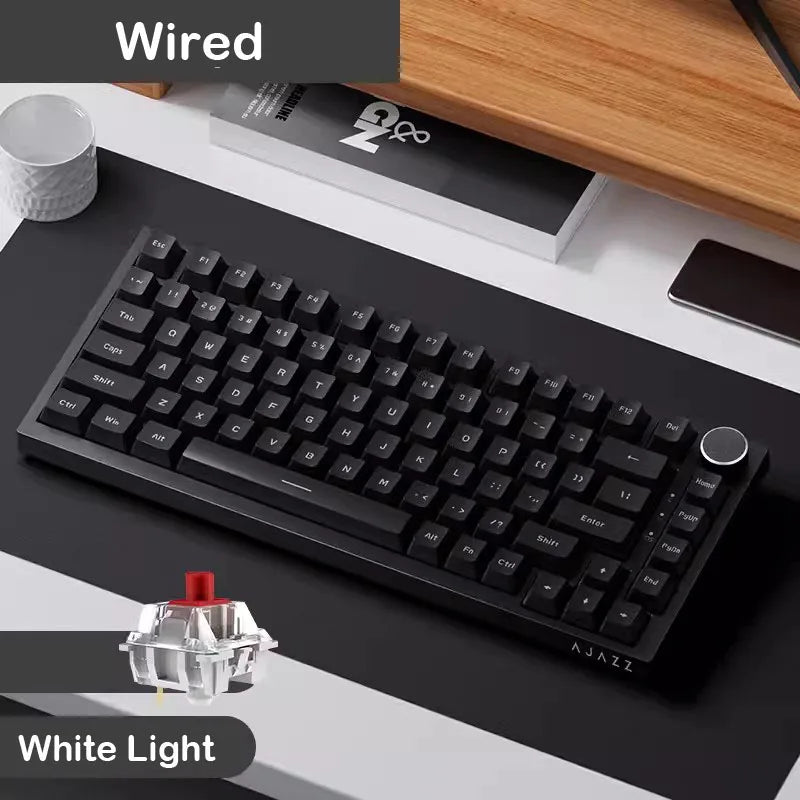 AJAZZ AK820 – Teclado Mecânico Gaming | Gasket | RGB | PBT